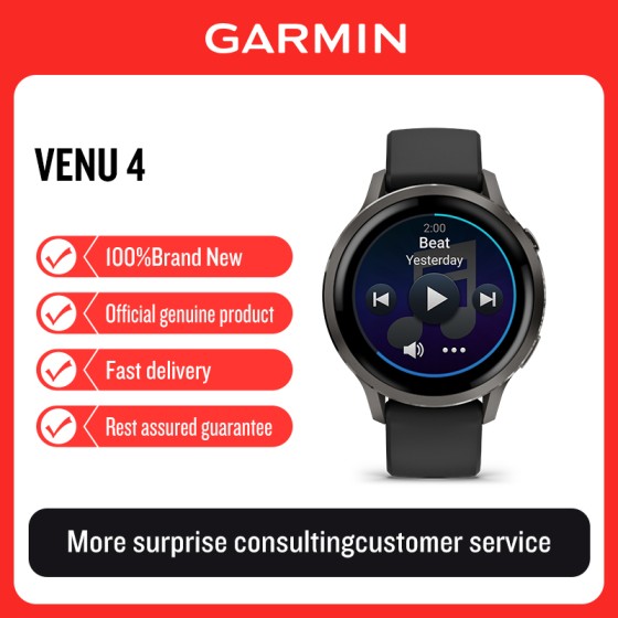 Garmin venu4 running Professional sports watch for fitness running, HRV, swimming, and smartwatch