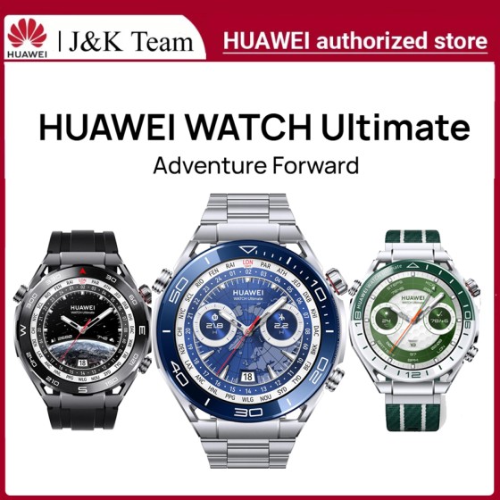 HUAWEI WATCH Ultimate,Smartwatches for Men,Zirconium-based Liquid Metal,ECG Analysis,iOS & Android, Up to 14 Days,Global Version