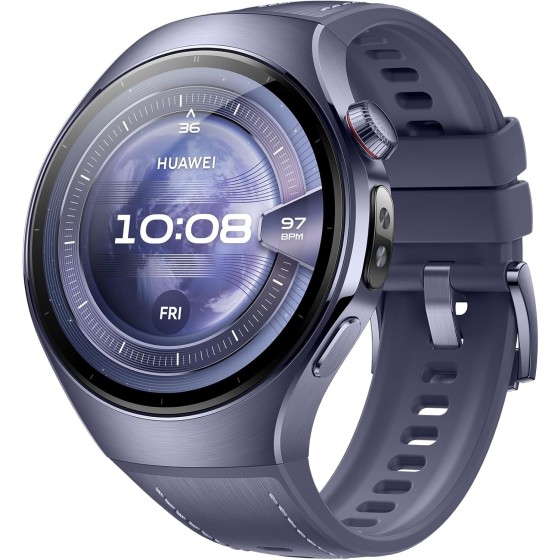 HUAWEI WATCH 5, 46mm Smartwatch, Multi-sensing X-TAP, Health MOT, Real-Time Fingertip Blood Oxygen, up to 11 Days Battery Life,