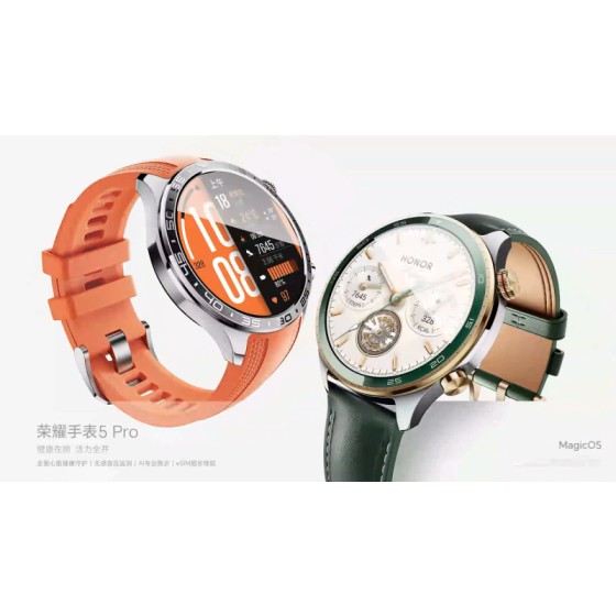 Honor Watch 5 Pro|1.5inches AMOLED Color Round Display|Health Management|Honor Smartwatch