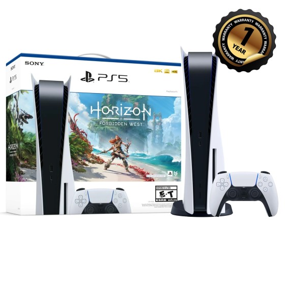 Sony PlayStation 5 Disc Console 825GB – Horizon Forbidden West Bundle