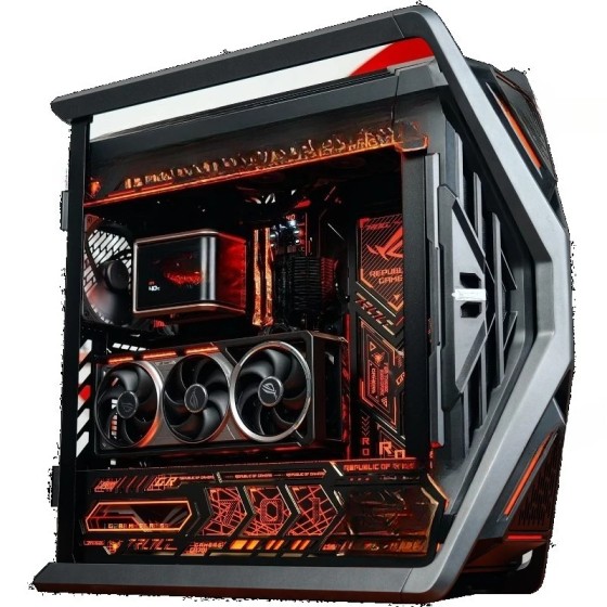 ROG family bucket computer host 9800X3D 9950X3D 5090 Yagami game machine saving machine