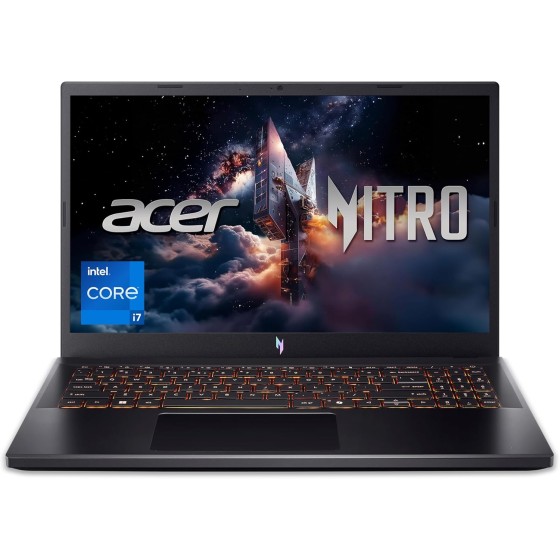 acer Nitro V Gaming Laptop | Intel Core i7-13620H Processor | NVIDIA GeForce RTX 4050 Laptop GPU | 15.6" FHD IPS 165Hz Display | 16GB DDR5 | 1TB Gen 4 SSD | Wi-Fi 6 | Backlit KB |